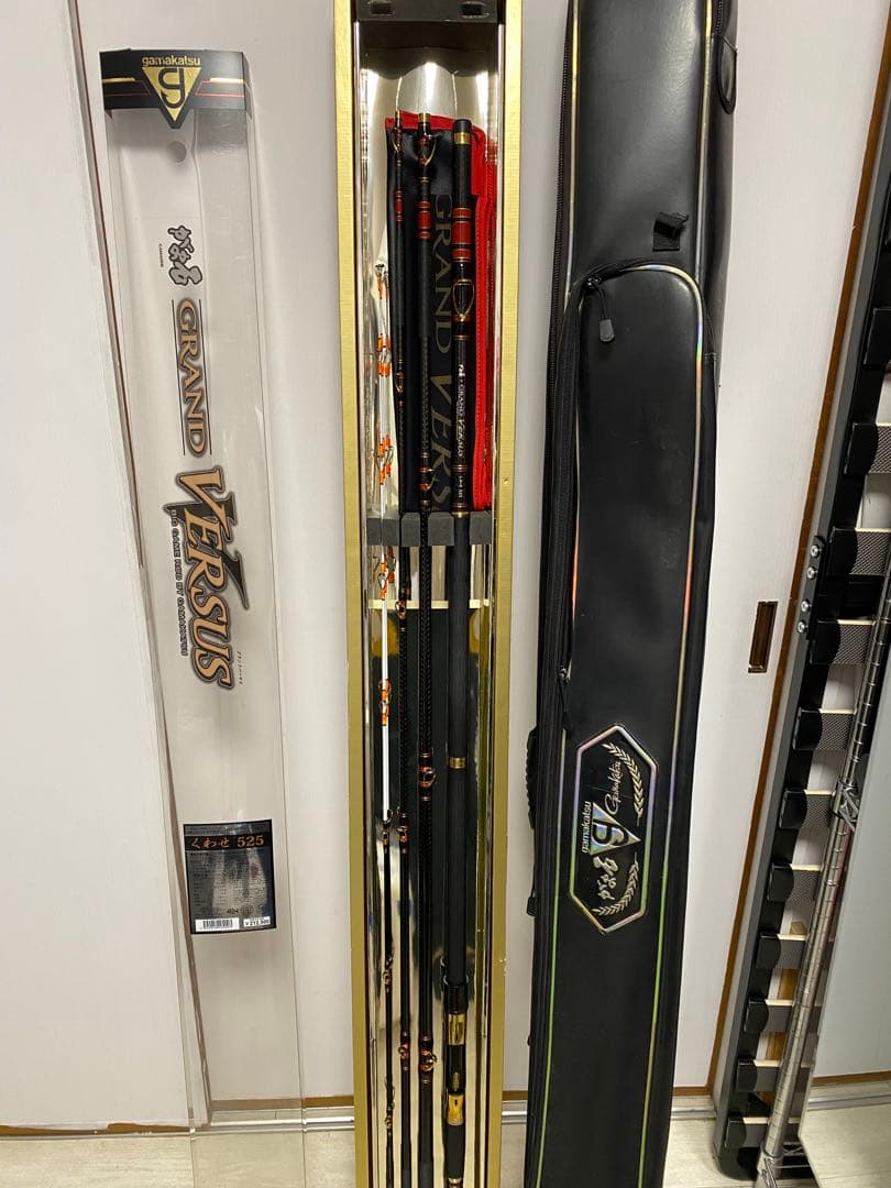 美品　がま石グランドバーサス525くわせ