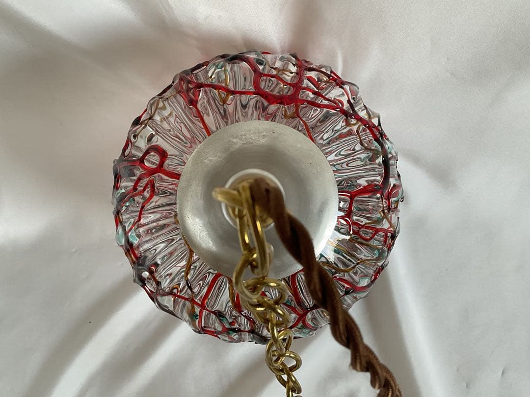 ヴィンテージ！美しい線状模様「ペンダントランプ」