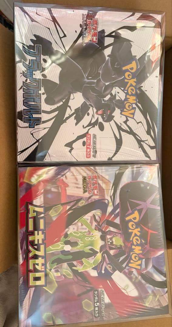 ポケモンカードゲーム BOX新品未開封シュリンク硬質ケース付き 5BOX