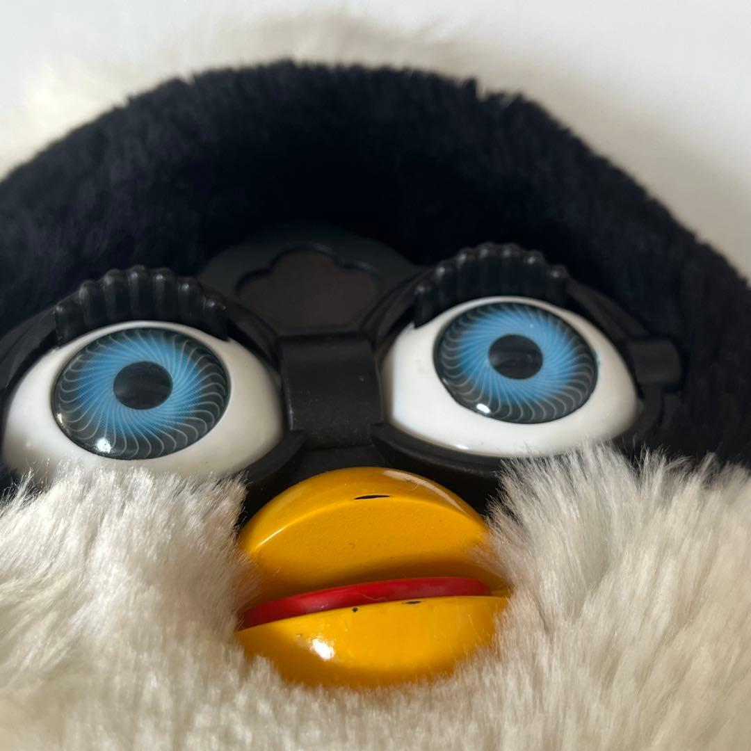 ファービー　初代　リュック　バックパック　鞄　furby　グレー　#7