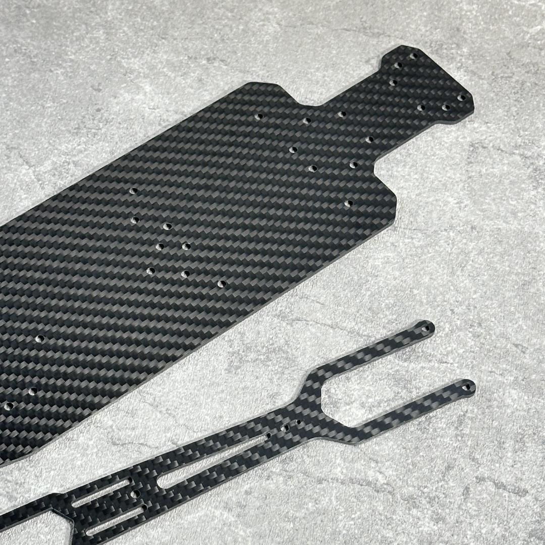 RD2.0 ヨコモ 特注品 カーボンシャーシ 2.0mm + アッパ a1104