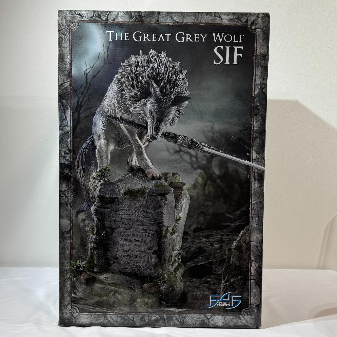 ダークソウル/ 灰色の大狼シフ スタチュー シリアルナンバー 未開封