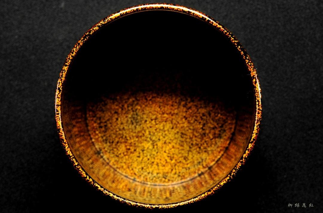 【うめこま】道場宗廣 扇面蒔絵 時代 中次 内梨子地 共箱