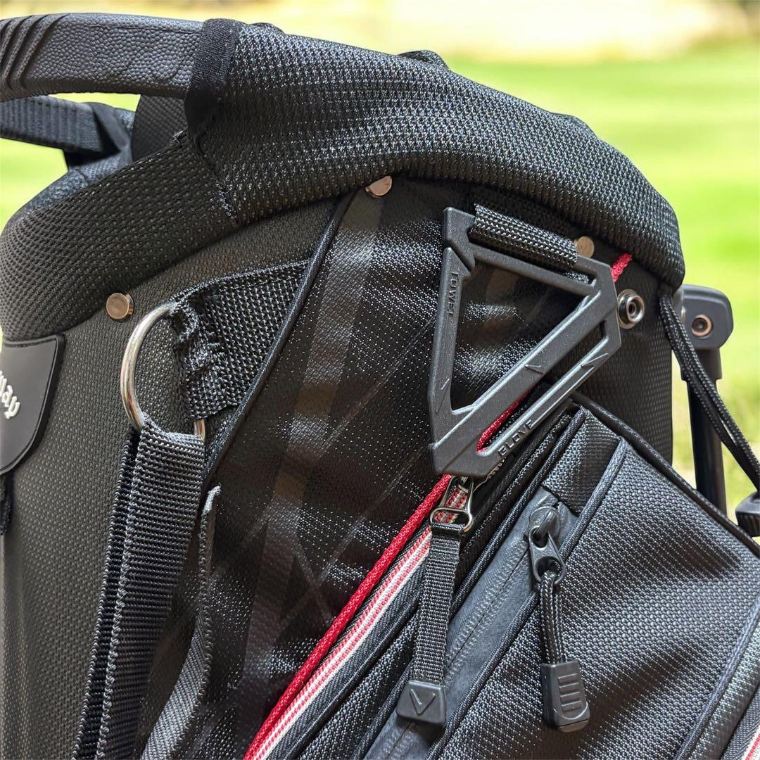 【極美品】希少　Callaway スタンドキャディバッグ 9インチ　キャロウェイ