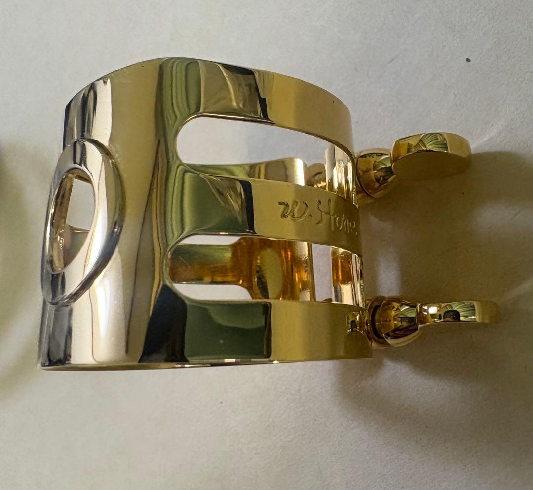 E*s様 Wood Stone テナーサックス用リガチャー