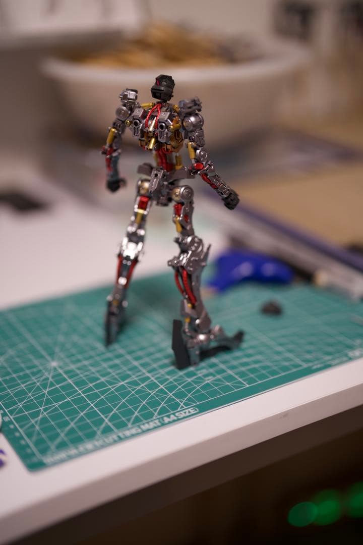 MG 1/100 ガンダム ヴィダール 塗装済み 完成品 艶消仕上げ ガンプラ