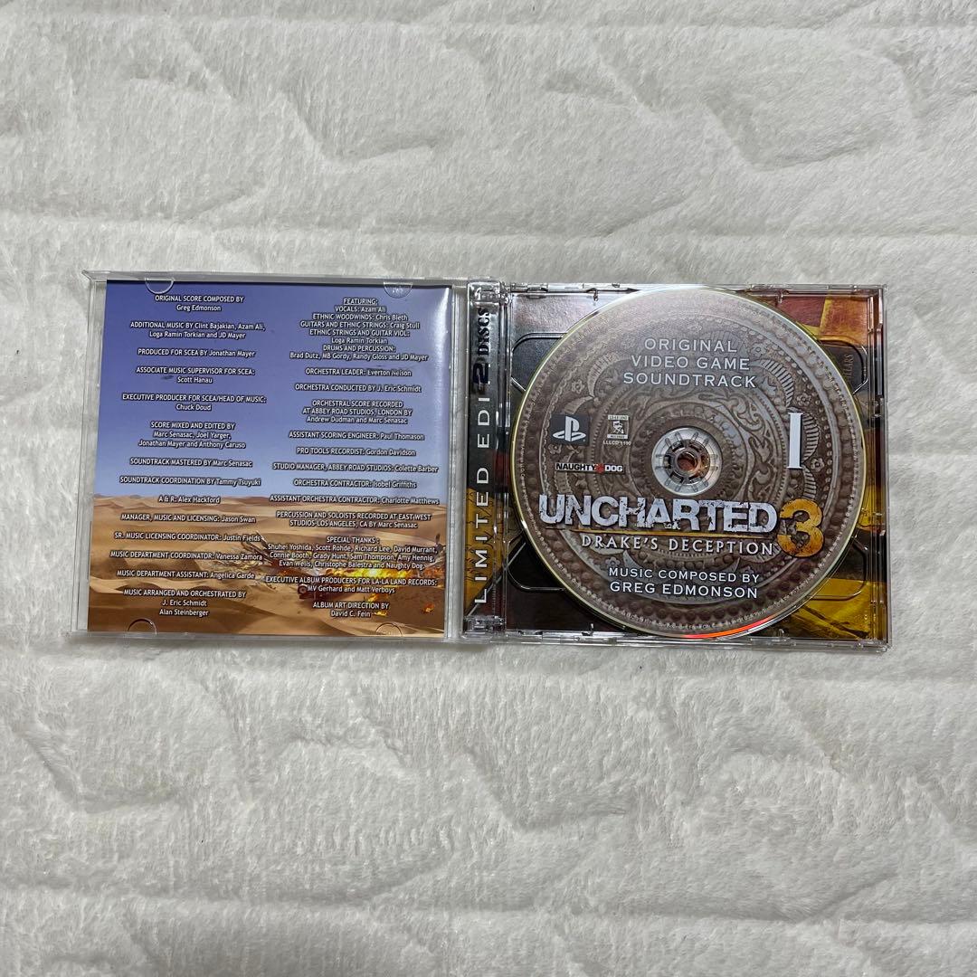 廃盤CD⭐︎UNCHARTED3⭐︎DRAKE'S DECEPTION