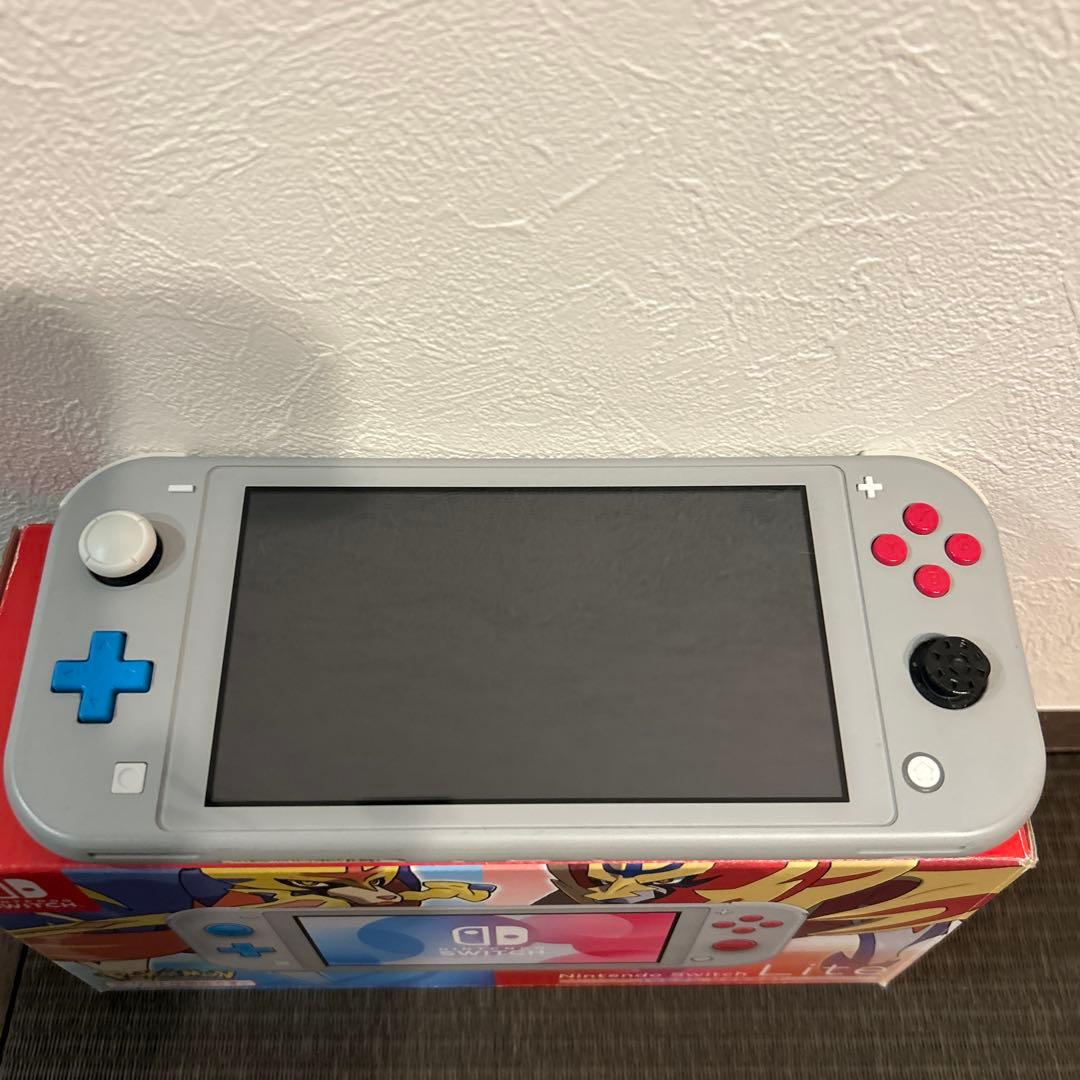 Nintendo Switch Lite ザシアン・ザマゼンタ 箱付き