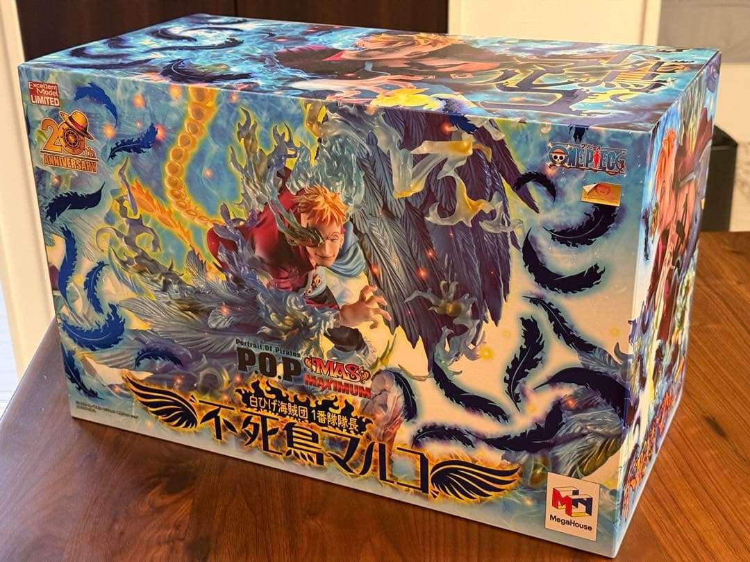 輸送箱付き未開封　ワンピース　pop maximum 不死鳥マルコ　フィギュア