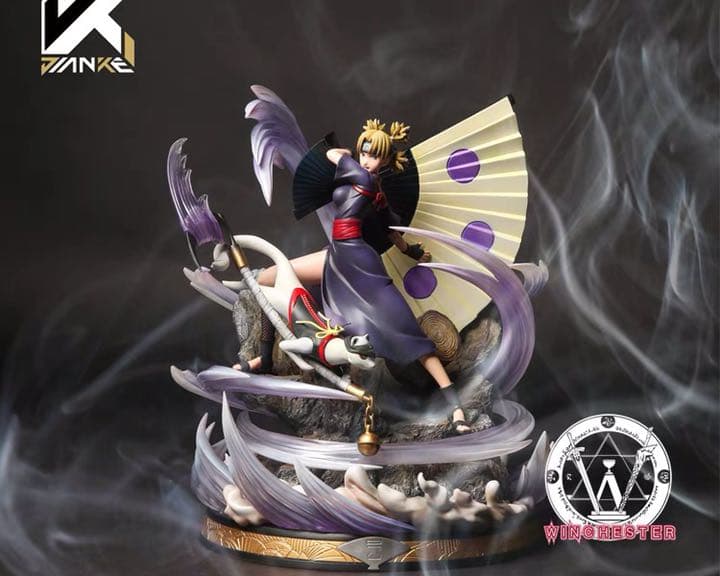 NARUTO ナルト 奈良テマリ 1/7 ガレージキット ガレキ スタチュー③