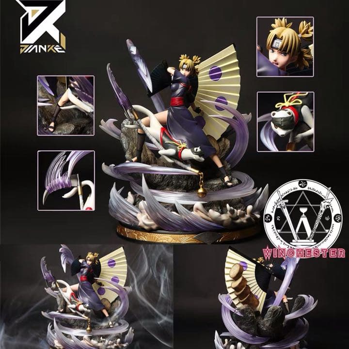 NARUTO ナルト 奈良テマリ 1/7 ガレージキット ガレキ スタチュー③