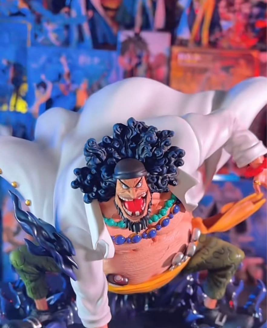 ONE PIECE ワンピース 黒ひげ·ティチ フィギュア ガレージキット