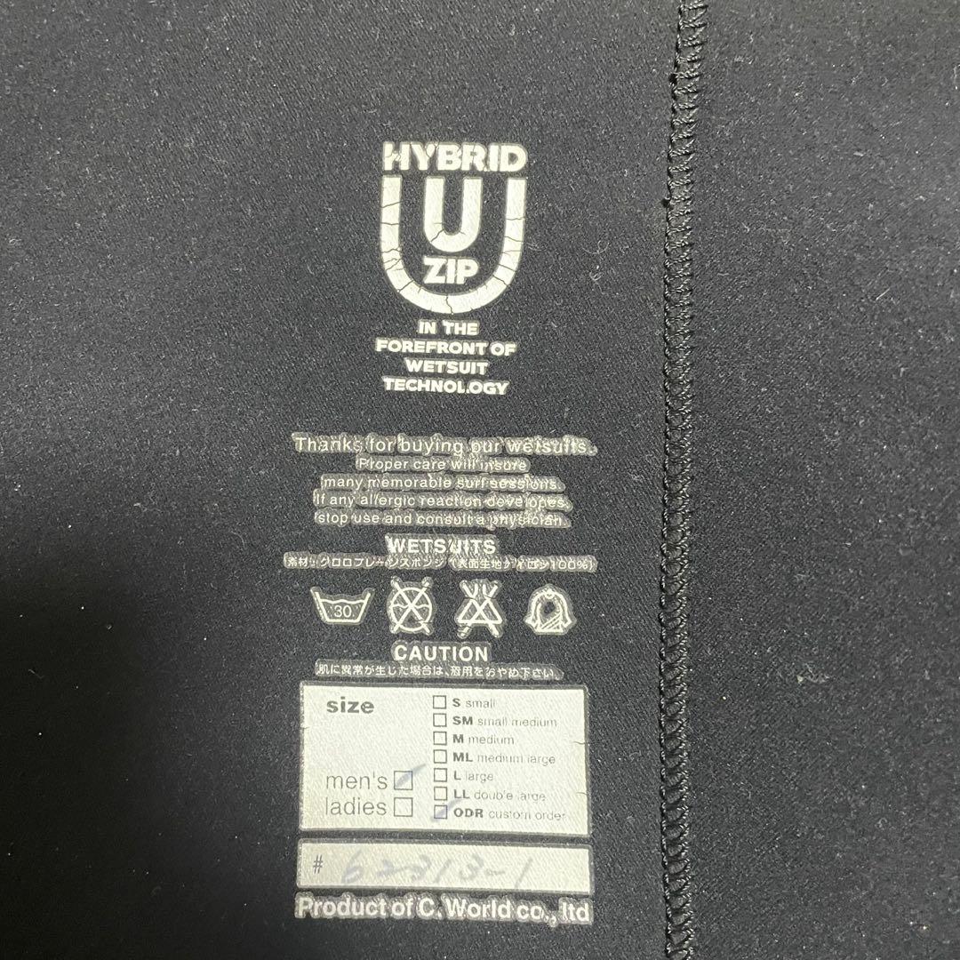 AXXE CLASSIC セミドライ 3×5㎜ メンズML ほど フルスーツ