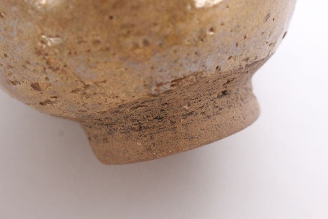 No5618 萩茶碗　直径12cm 茶道具　茶器　陶磁器　民藝　古美術　送料無料