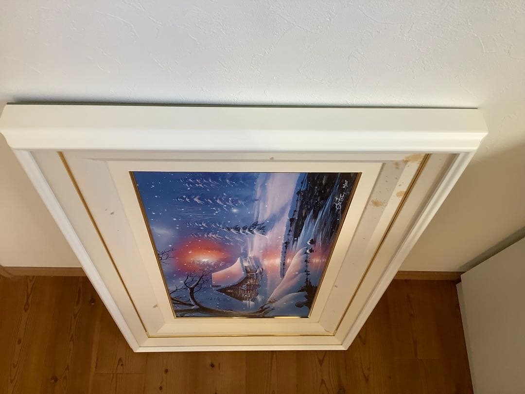 Evening Light Ⅱ 冬の風景 アート