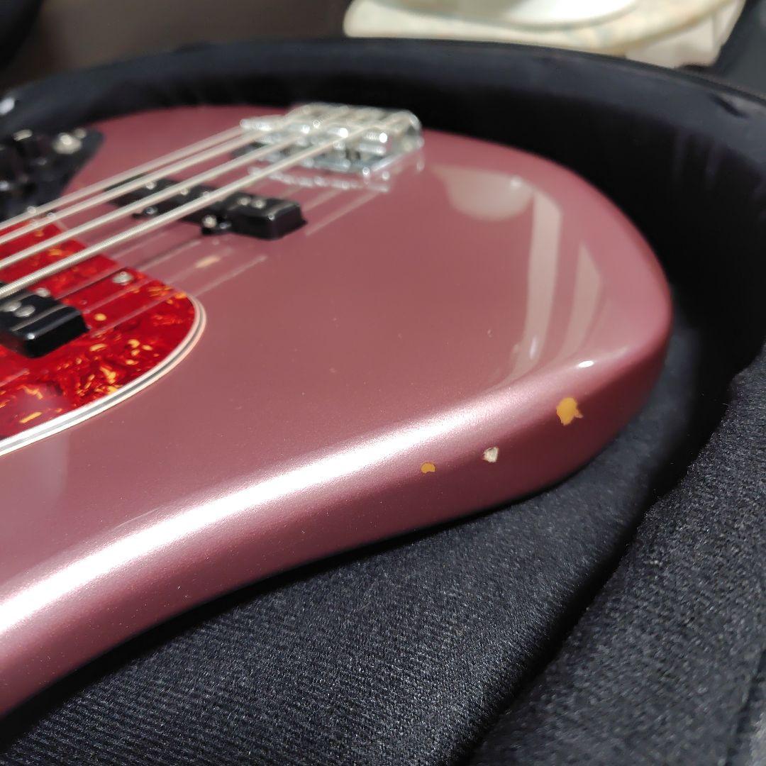 フェンダージャズベース・メイドインジャパンJDシリ バーガンディミストメタリック