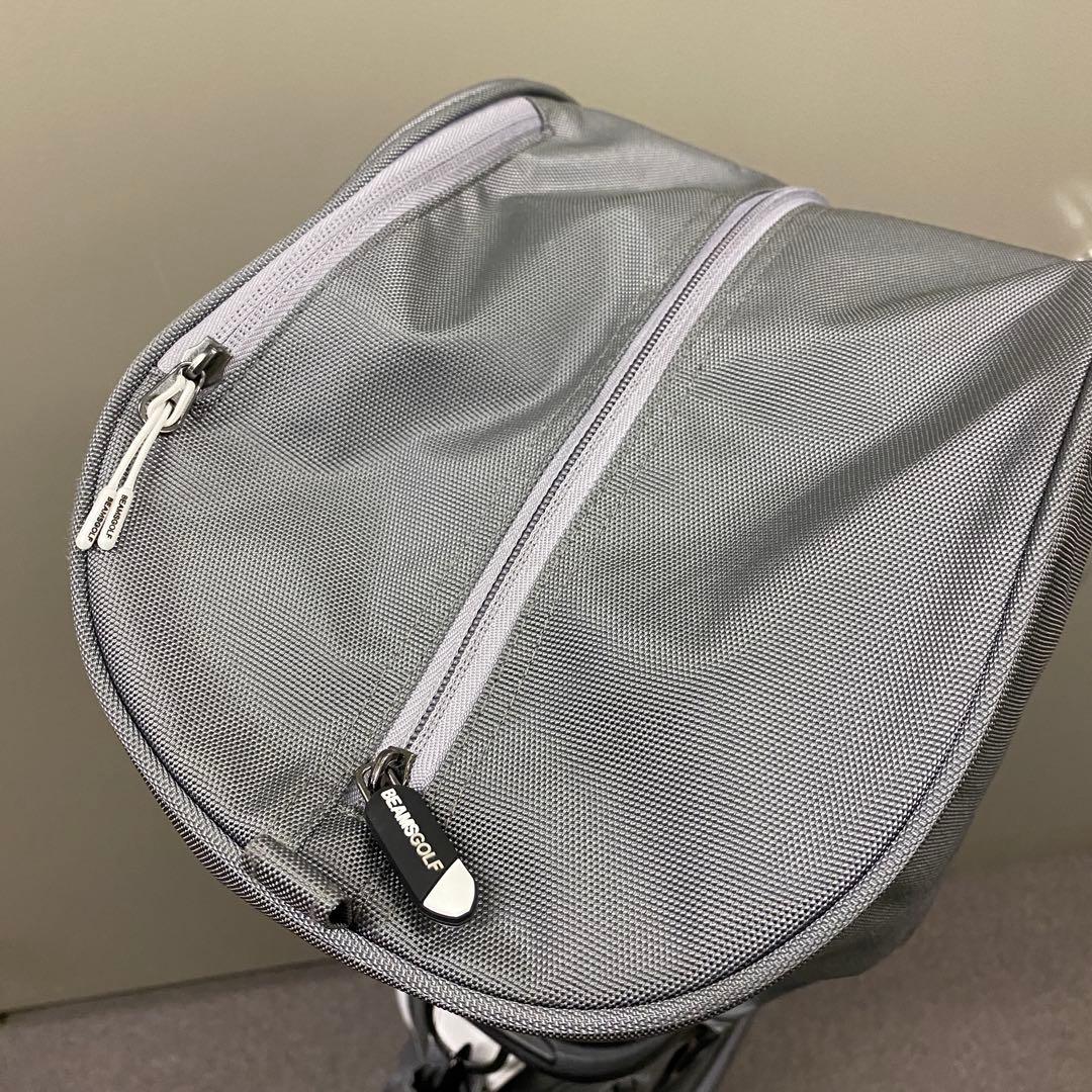 BEAMS GOLF スタンドキャディバッグ 4 グレー