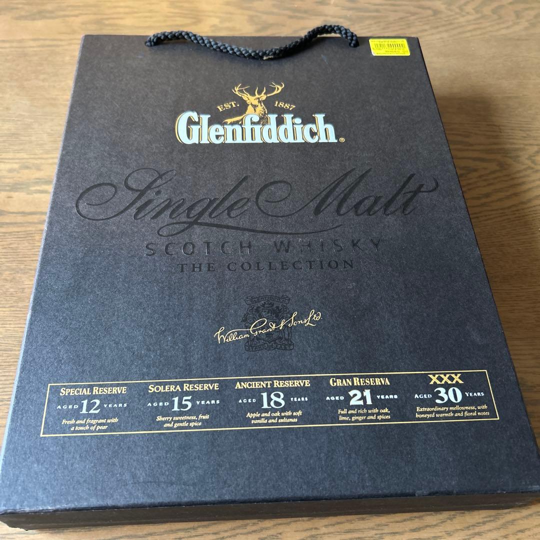 Glenfiddich シングルモルトウイスキー 200ml 4本セット