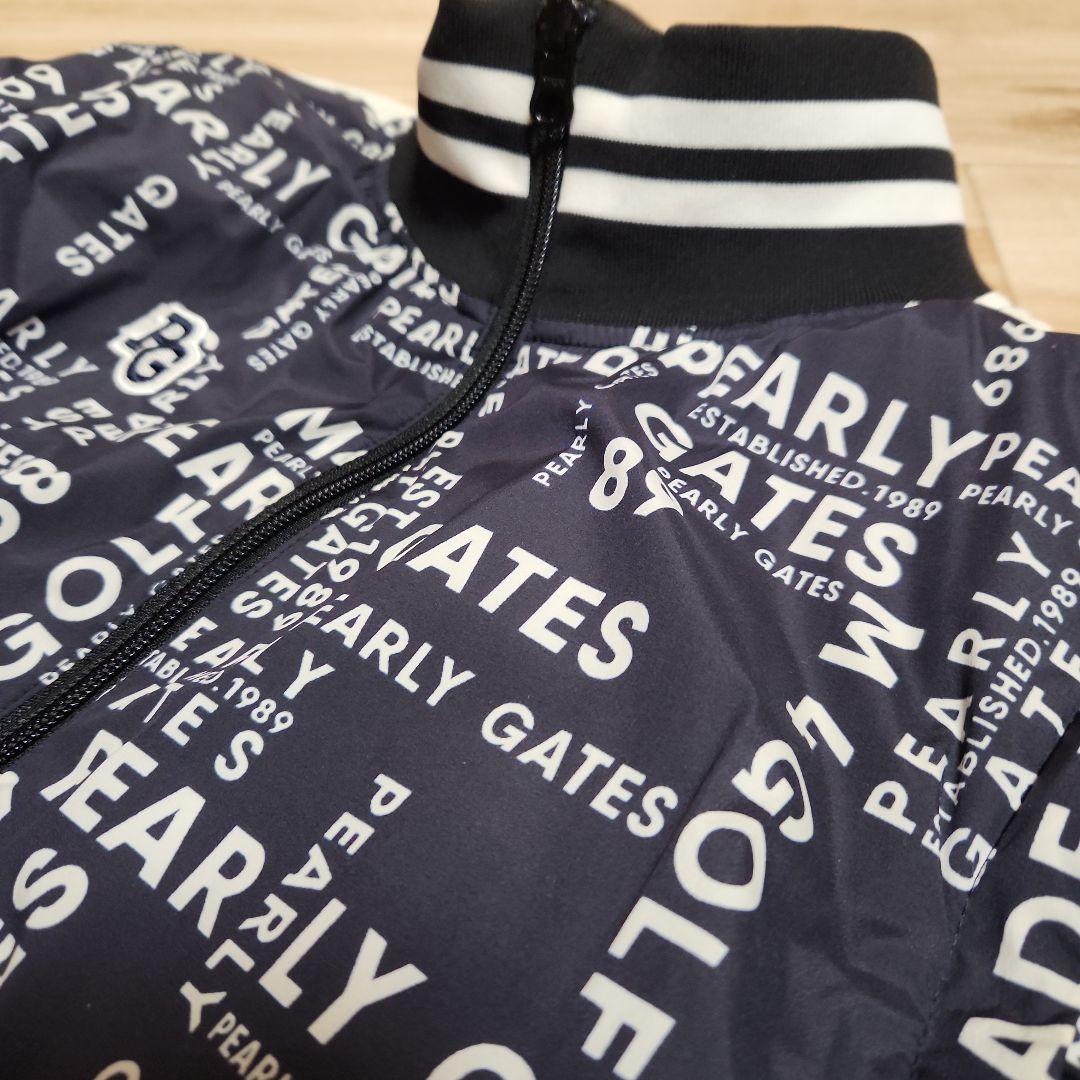 美品✦PEARLY GATES 4wayリバーシブル ロゴプリント ジャケット✦