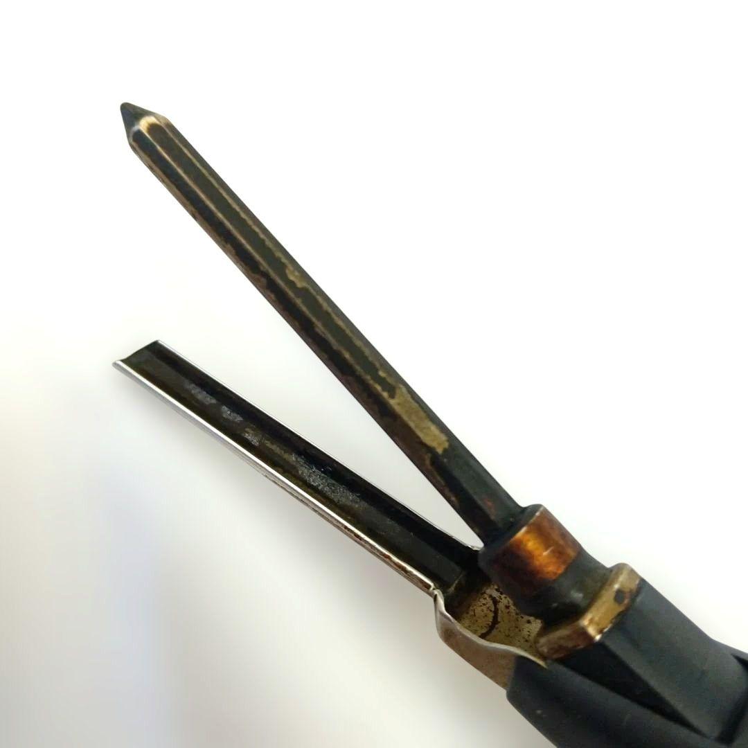 Lenz 　レンツ　6ミリ　ヘアアイロン温度調整付き パンチパーマ　理容 ニグロ