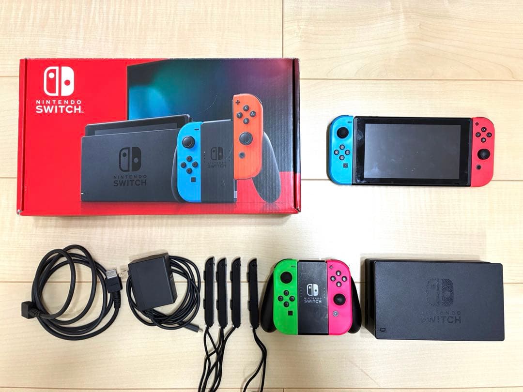 Nintendo Switch 本体 +Switchソフト