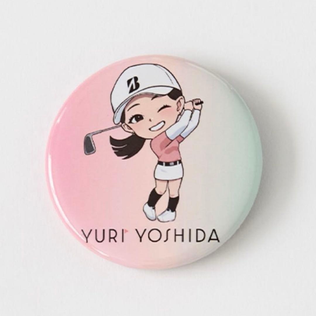 吉田優利プロ応援グッズ７点セット［オフィシャルグッズ5点、JLPGAグッズ2点］