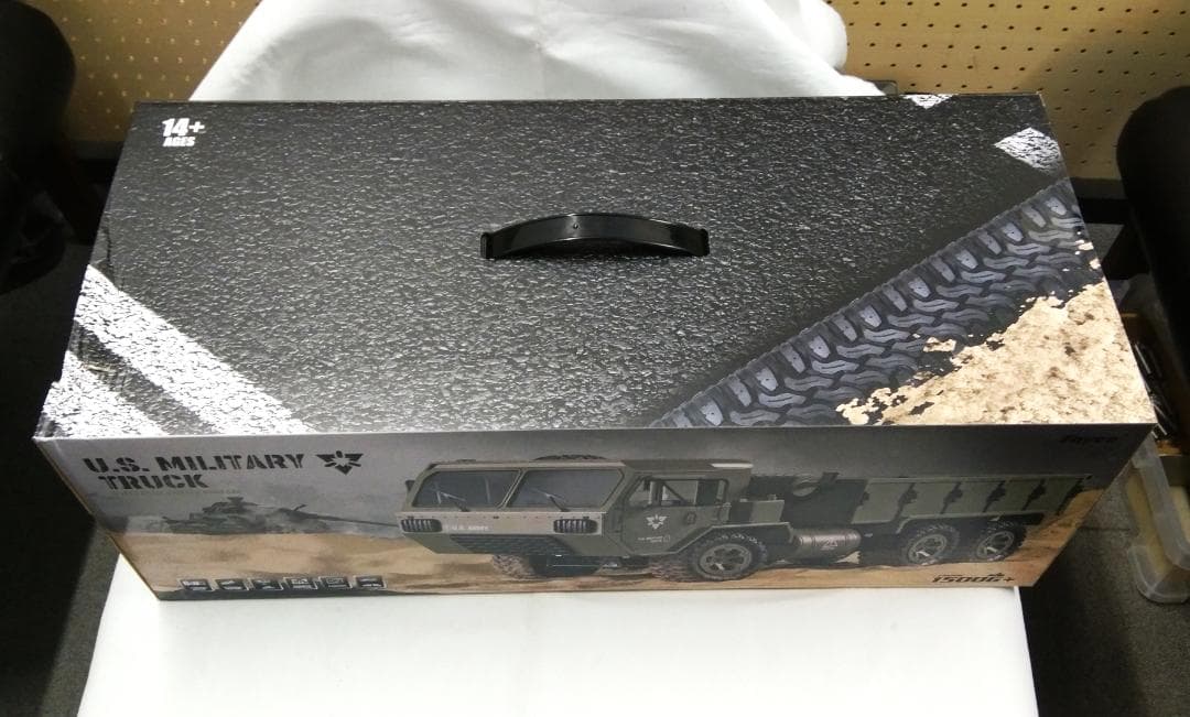 箱破れ② 未使用 カメラ付 ラジコン ミニタリー オフロード トラック