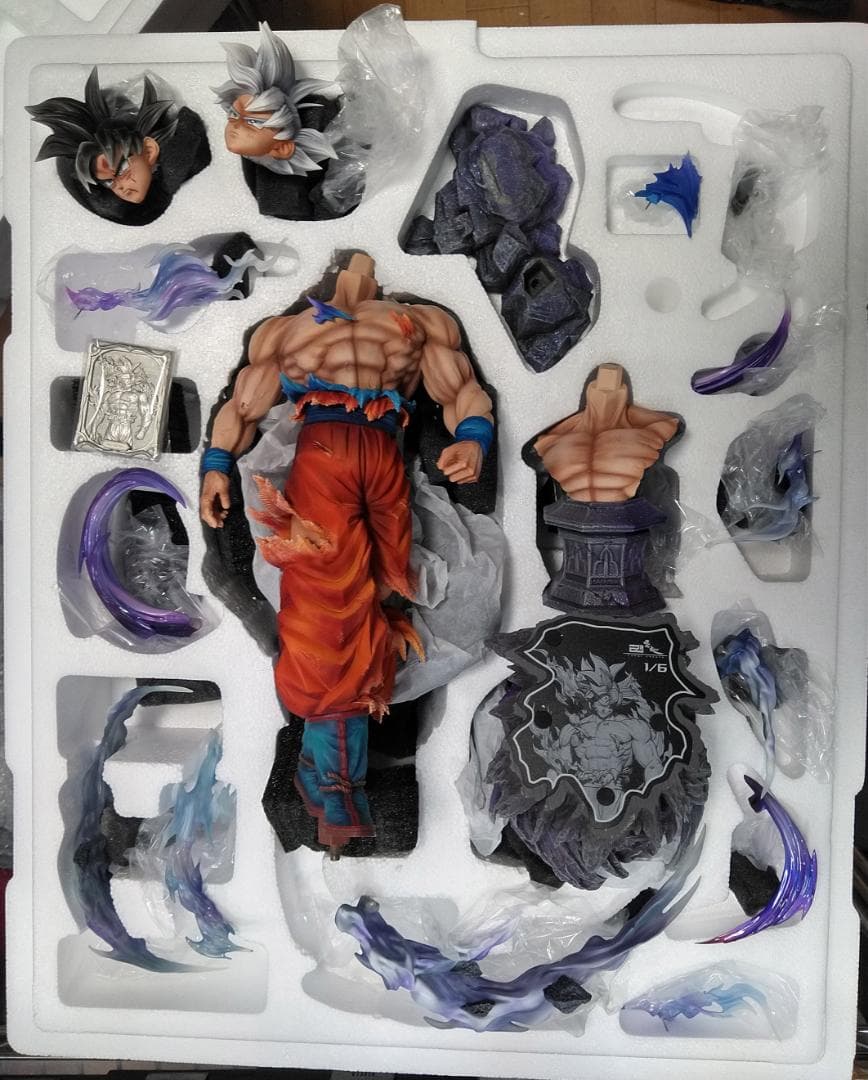 YUN QI Studio ドラゴンボール超 身勝手の極意 悟空 ベジータ