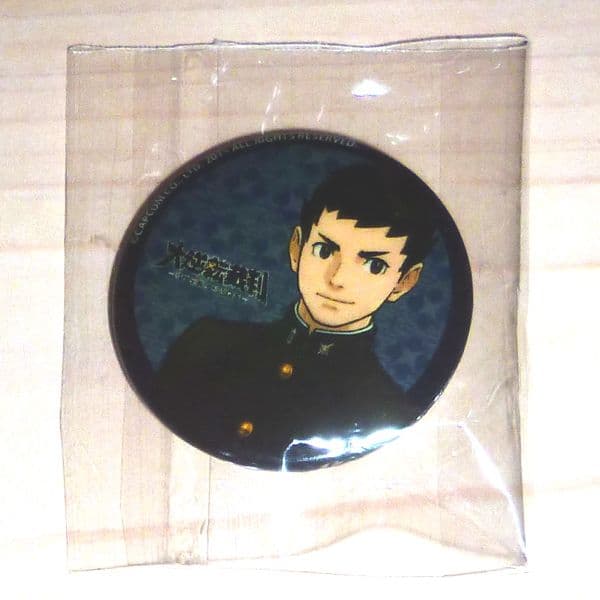 大逆転裁判 　缶バッジ　5個纏めて　龍ノ介 亜双義　寿沙都　カプコンバー　カフェ