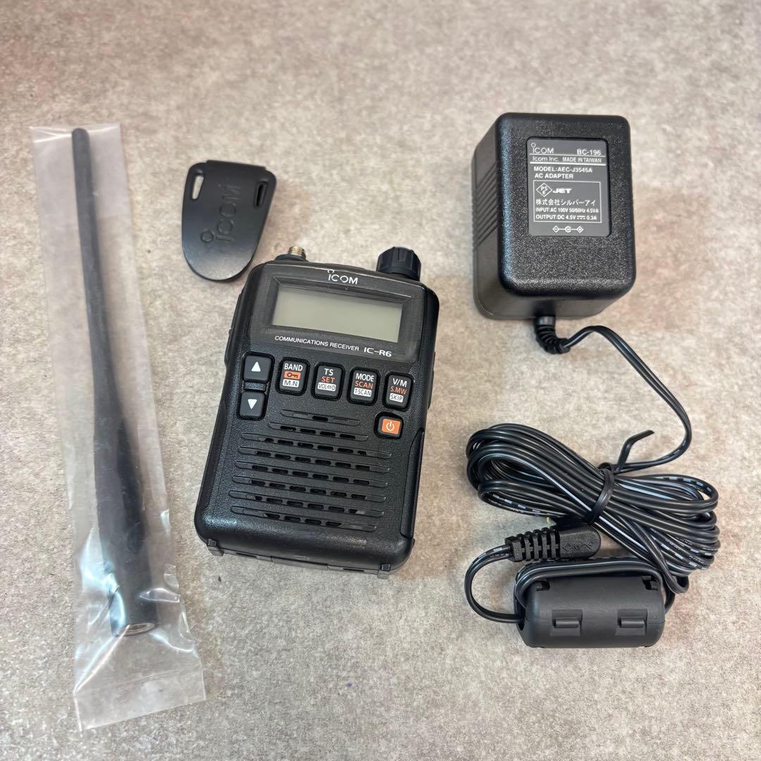 A40177★ アイコム 広帯域ハンディレシーバー IC-R6