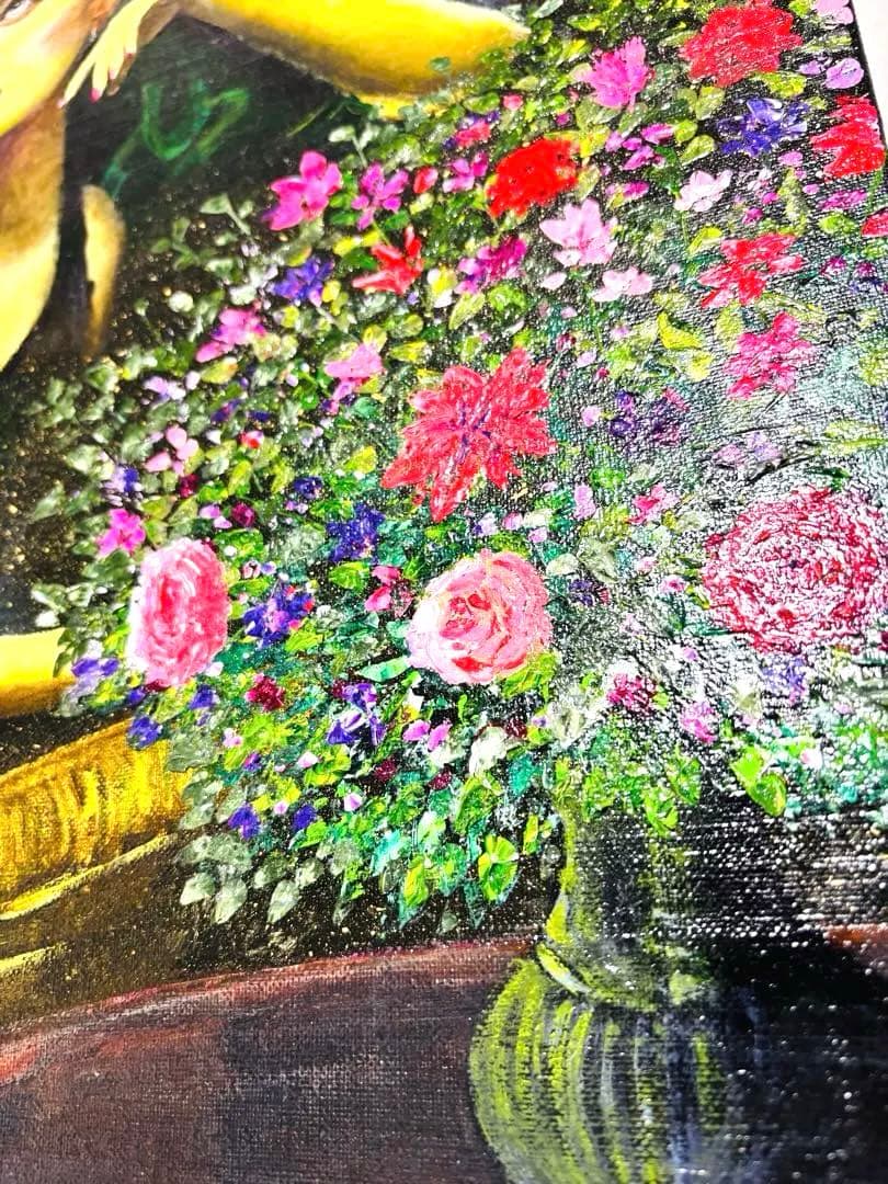 アクリル画 絵画 キャンバスF8号サイズ原画 額無し