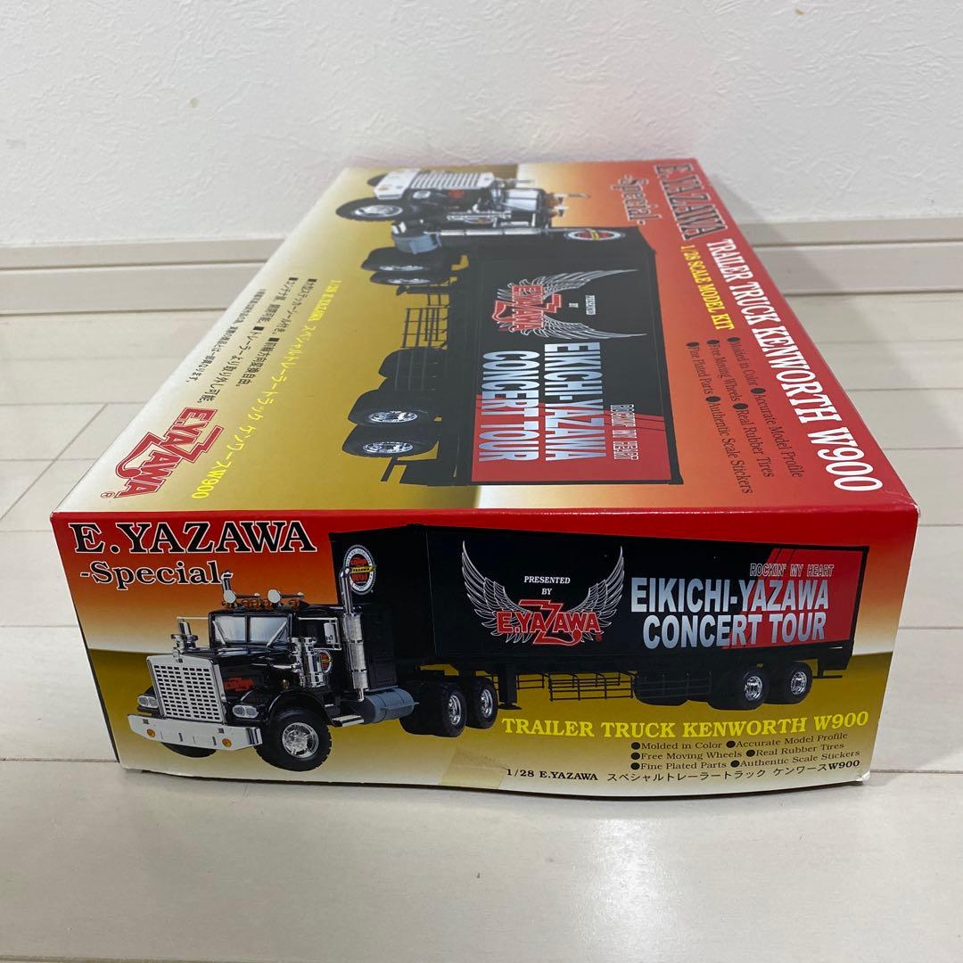 激レア！未組立 矢沢永吉 トランポ スペシャル トレーラートラック プラモデル