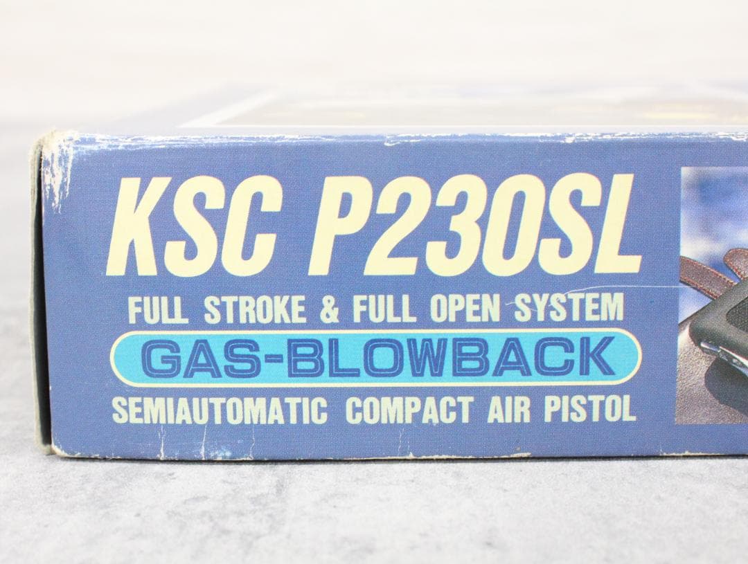 ▲KSC SIG SAUER P230SL シルバー ガスブローバック JASG