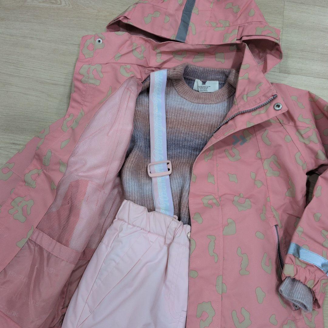 　ロエムガールズ　スキーウェア 130 3点セット 157FUNK