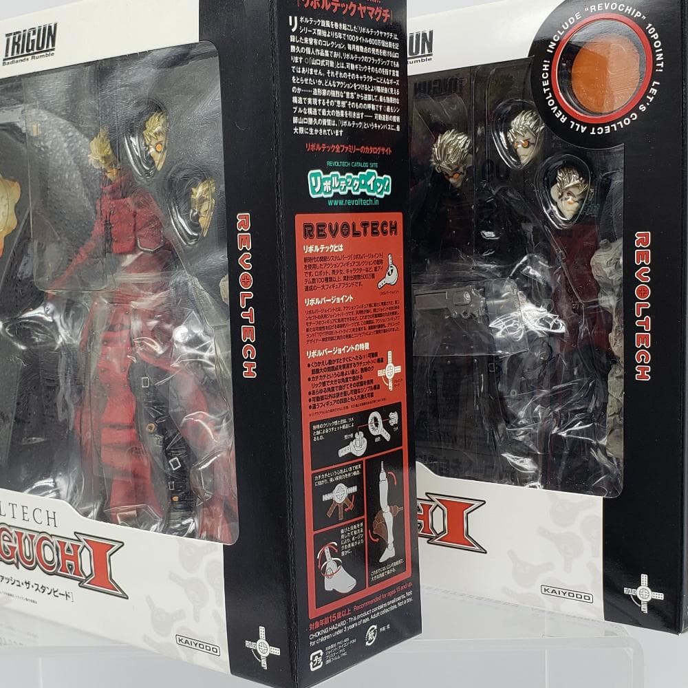 【未開封】リボルテックヤマグチ　ヴァッシュ・ザ・スタンピード 091 セット