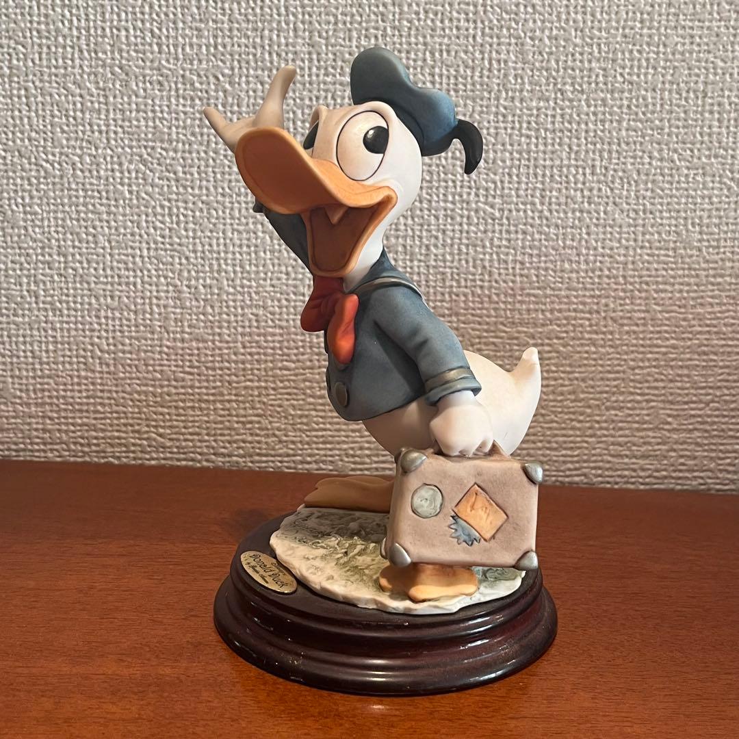 ジョゼッペアルマーニ　ドナルドダック　ディズニー　陶器　人形　置物　オブジェ