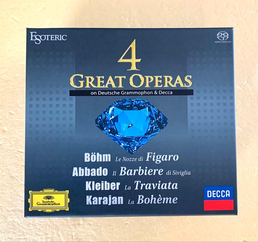 ESOTERIC エソテリック SACD 4グレイトオペラズ フィガロの結婚 他