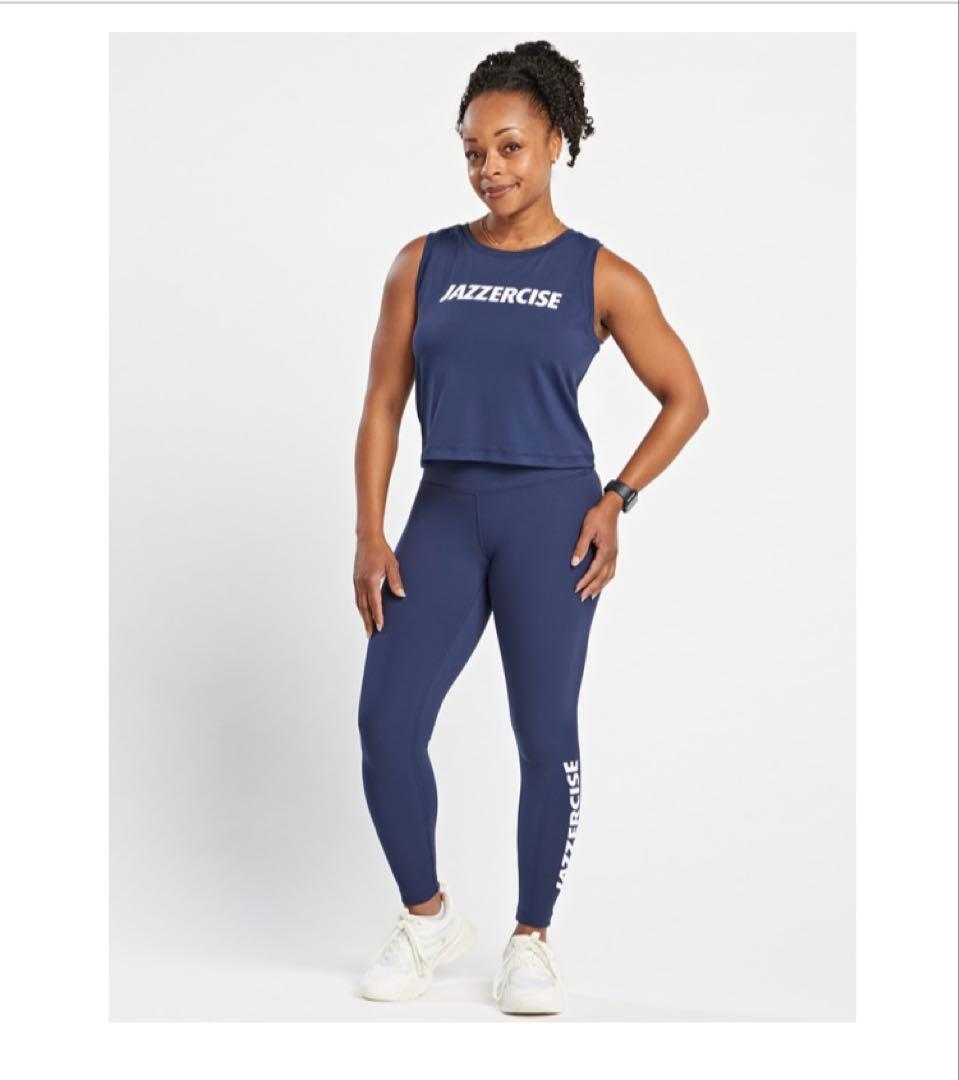 JAZZERCIZE 新品タンクトップとレギンス セット