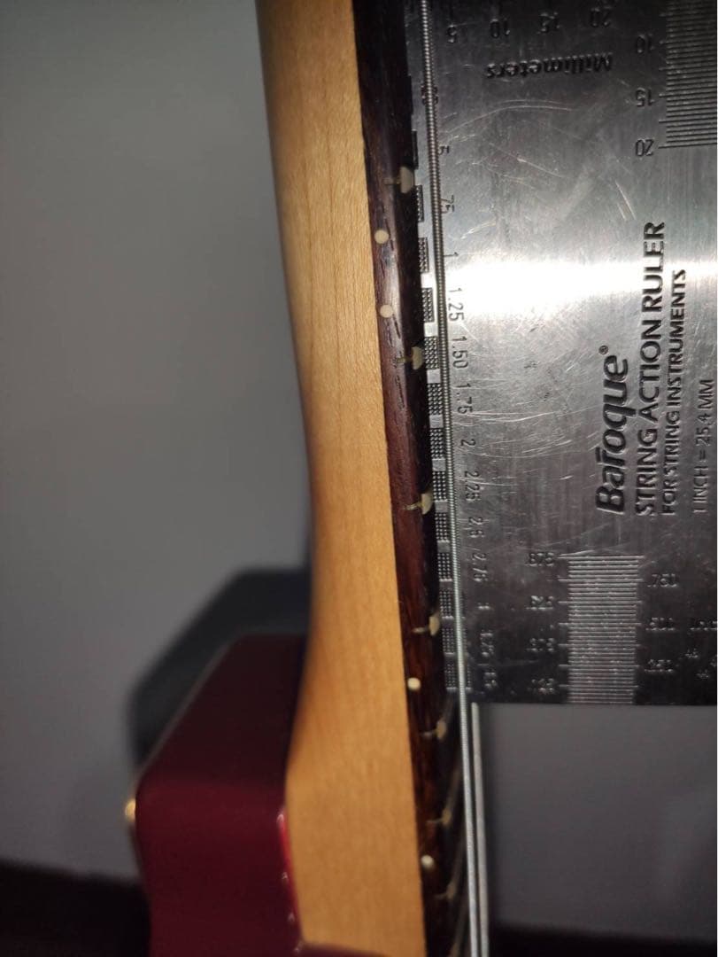 Fernandesエレキギター レッド ギターケース付き