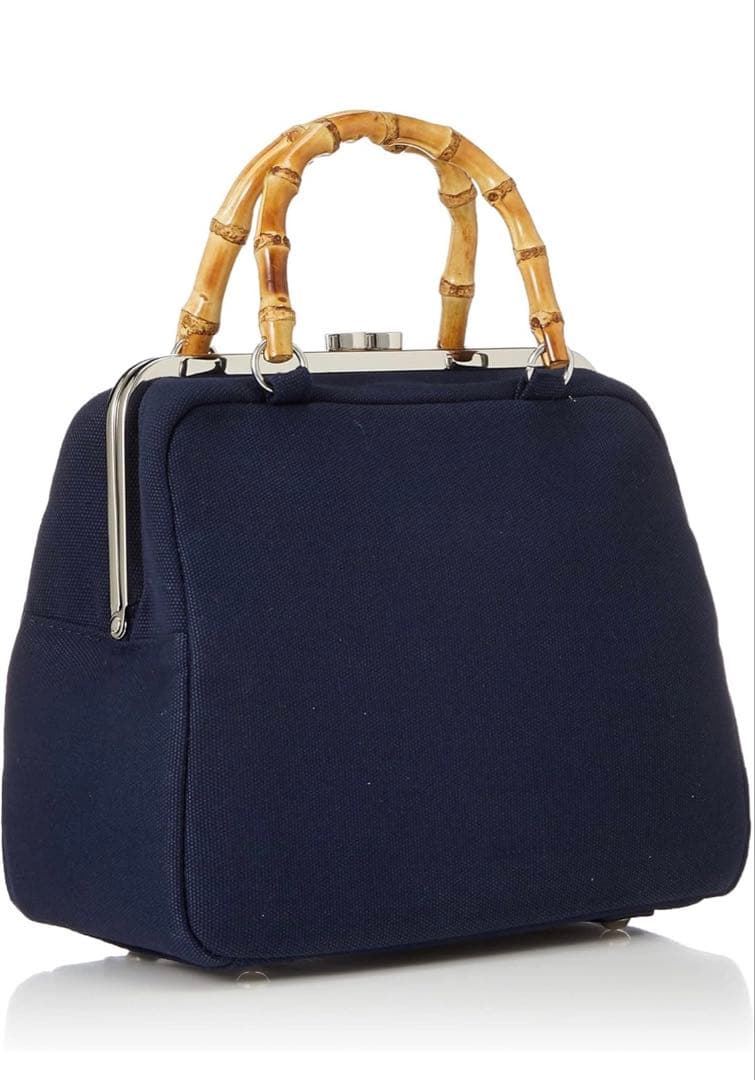 PEARLY GATES ネイビー ハンドバッグ