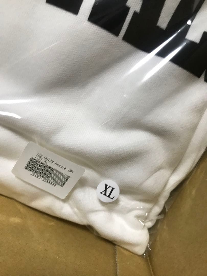 即日発送Awich THE UNION hoodie White XLサイズ