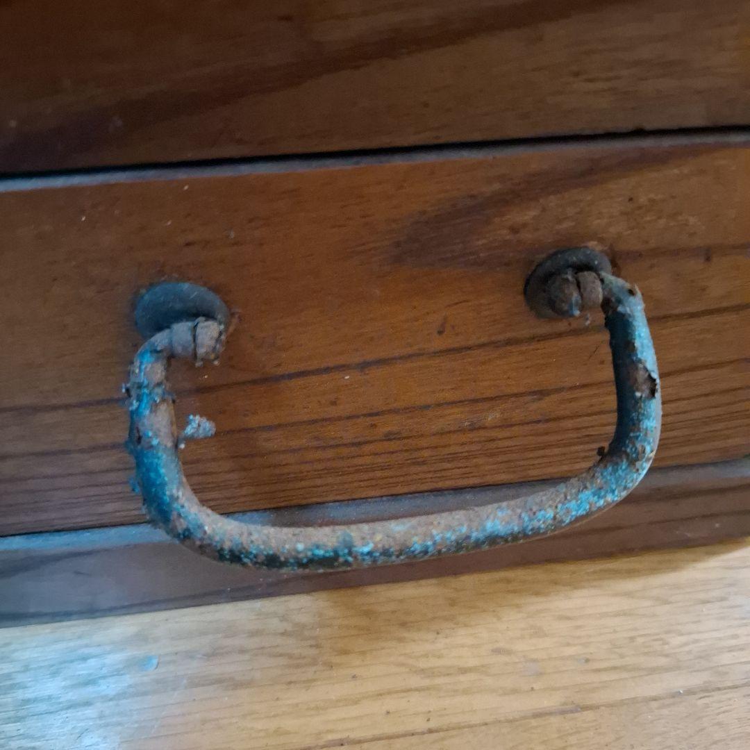 関西長火鉢　引き出し3杯　古道具 茶道具 囲炉裏 古民家　アンティーク 長火鉢