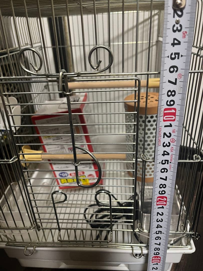 HOEI 中型鳥かご 保温電球付き