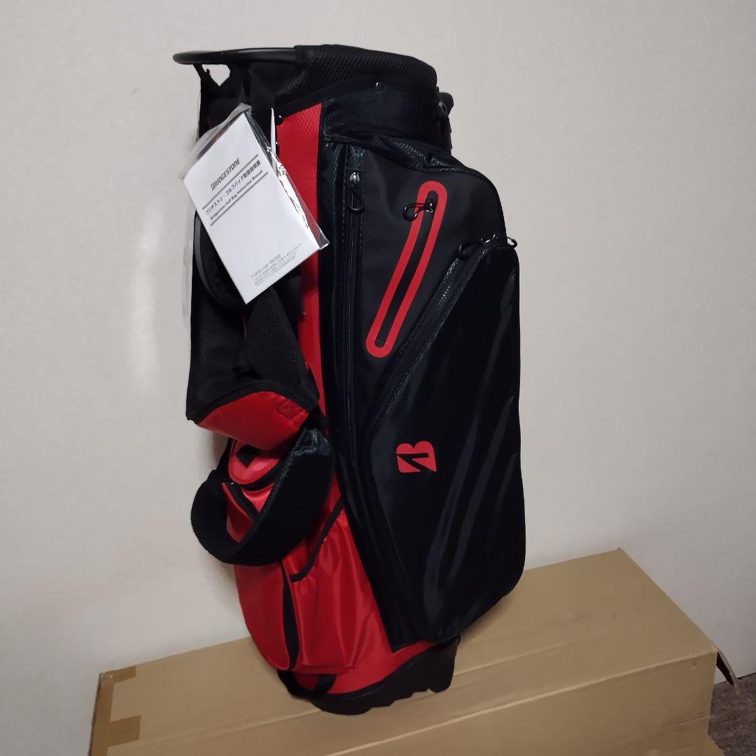 BRIDGESTONE ゴルフバッグ 赤黒