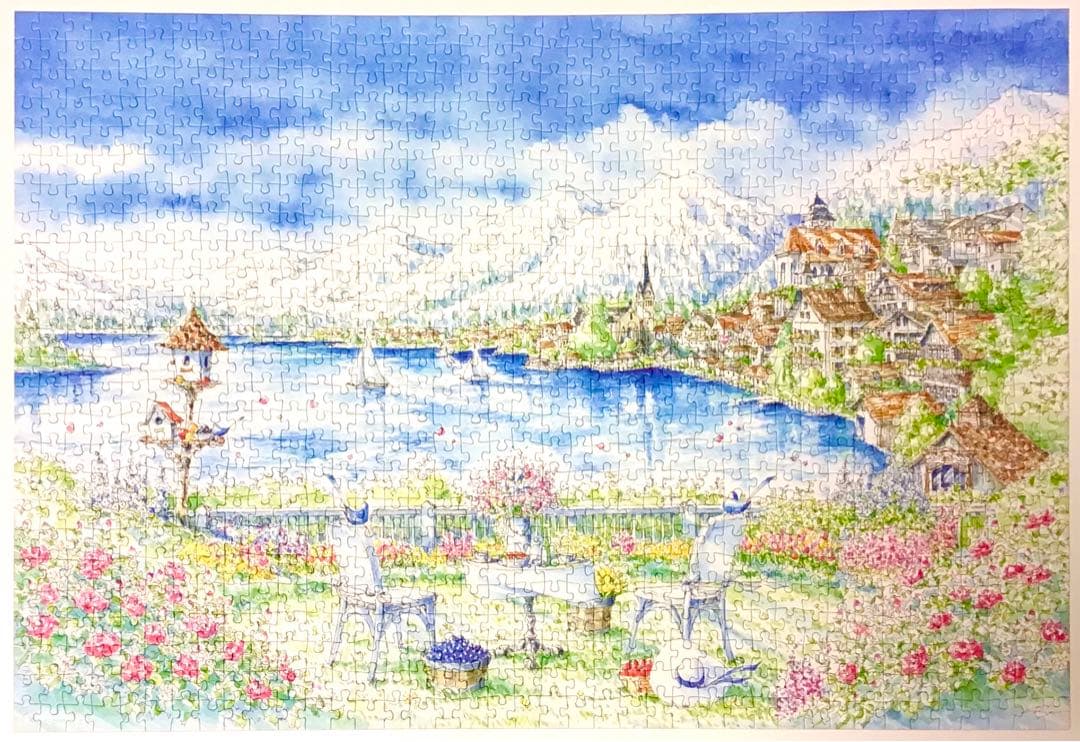 ジグソーパズル　内田新哉　1000ピース　Terrace Hallstatt