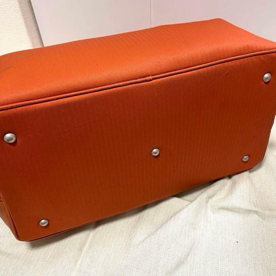 美品HERMESエルメスサックシアンボストンショルダー犬ドッグ用キャリーバッグ