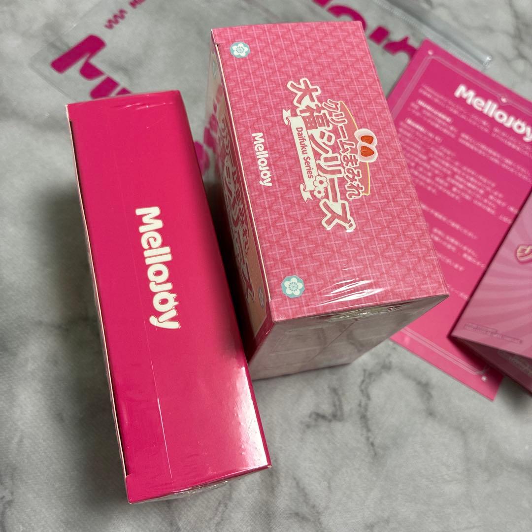 未開封発送　メロジョイ　mellojoy 大福シリーズ　　新バター　スクイーズ