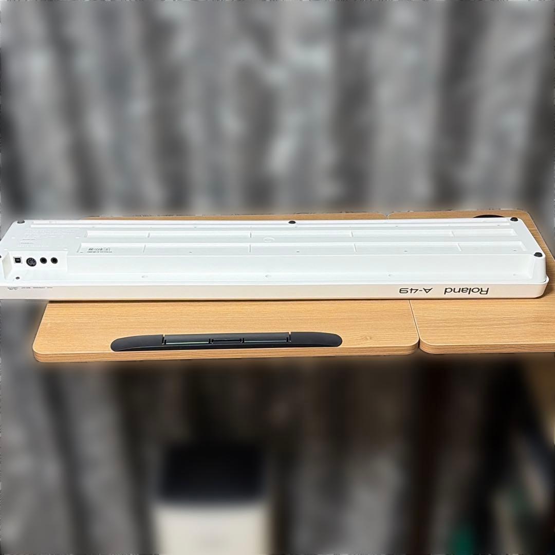 ROLAND A-49 MIDIキーボード CD付き ホワイト ローランド