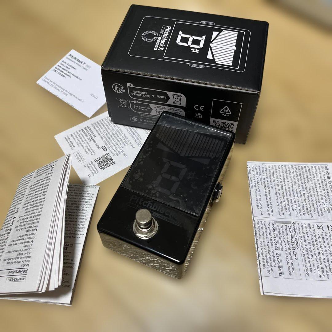 KORG PitchblackX チューナー