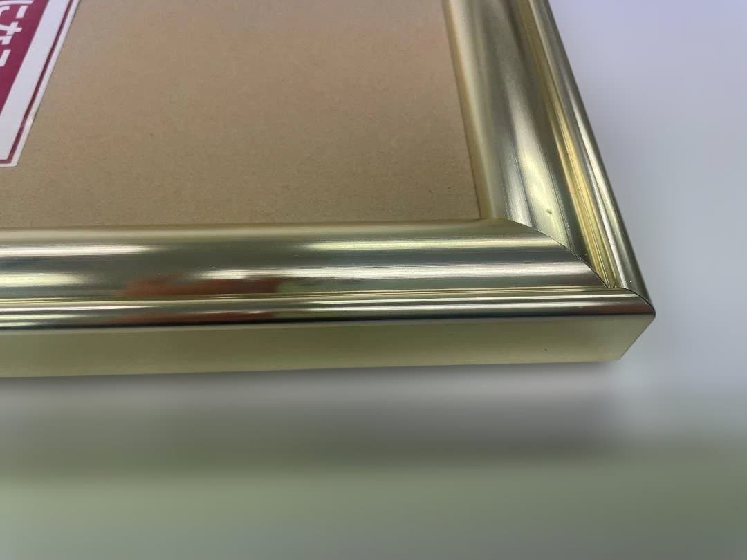 【新品】高級アルミフレーム ゴールド 90×15cm・5枚セット